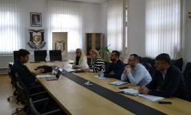 A coordination meeting with the QATEK project is held at the University "Fehmi Agani" in Gjakova